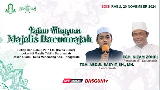 🔴 LIVE Pengajian Rutin Majlis Darunnajah Dasgun Hari Rabu [upl. by Akzseinga11]