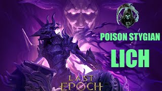 Last Epoch 11 Aberroth kill with commentary  Poison Stygian Lich [upl. by Eleahcim473]