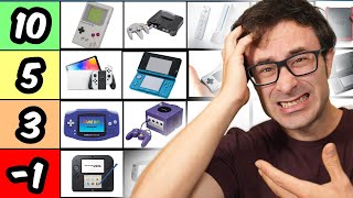 ✅ RANKING de las MEJORES CONSOLAS de NINTENDO [upl. by Silvie]