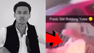 Fredo Raps About Robbing King Pin Dubai [upl. by Canning]