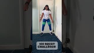 100 squat challenge day12 fitnessmotivation fitnessjourney fitness workout exercise [upl. by Naes]