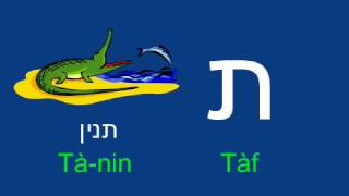 Learn to Speak Hebrew  Lesson 2  Alphabet [upl. by Ardnasirhc328]