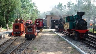 60 Jahre Parkeisenbahn Wuhlheide  Berlin 1862016 [upl. by Ahsikit]