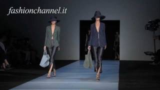 quotGiorgio Armaniquot Spring Summer 2012 Milan HD 1 of 3 pret a porter woman by FashionChannel [upl. by Silsby]