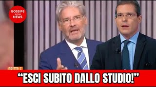 ⚪CAPEZZONE E DEL DEBBIO SFURIATA SCIOCCANTE DURANTE LA DIRETTA TV [upl. by Vaclav]