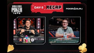 WSOP 2024 Day 3 Recap Asher Conniff amp Jose Garcia Win Maiden Bracelets in First Two Events [upl. by Armin]