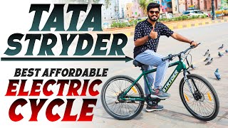 From Commuter to Trendsetter  The Ultimate Tata Stryder Electric Cycle Review  Electric Vehicles [upl. by Roon]