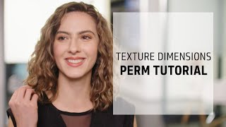 Texture Dimensions PERM Hair Service Tutorial  Texture Dimensions  PERM  Goldwell Education Plus [upl. by Lirrad]