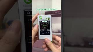 Quickly test air radiation levels with Greentest ensuring a safer environment [upl. by Netsirt]