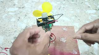 PART 1HOW TO MAKE 360 DEGREE ROTATIONAL FAN [upl. by Aihseyn693]