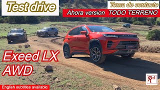 Lanzamiento del nuevo Exeed LX ahora con doble tracción AWD💯💯 [upl. by Acinhoj1]