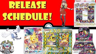 The Complete Pokémon TCG Japanese Release Schedule Pokémon TCG Buyers Guide [upl. by Ashjian]