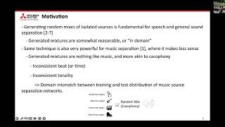 XAISA 2024  Oral presentation Why Does Music Source Separation Benefit from Cacophony [upl. by Etra]