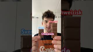 Svensk vs schweizisk chokolade 🍫 Hvad er bedst marabou vs favarger 2024 youtubeshorts [upl. by Yug]