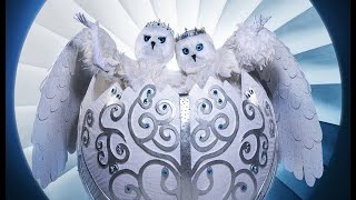 The Snow Owls Revealed  The Masked Singer USA Ep7 [upl. by Zuzana63]