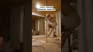 ☝️ Morning workout poledance fitness funny viralvideo shorts calisthenics [upl. by Llerat]