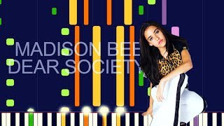 Madison Beer  DEAR SOCIETY PRO MIDI REMAKE  quotin the style ofquot [upl. by Ecital526]