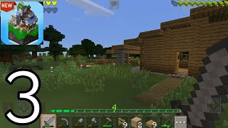 MasterCraft New Crafting and Building Game 2020  Survival House  Gameplay Part 3 Android iOS [upl. by Magill656]