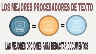 Los mejores procesadores de texto para 2024 las mejores opciones para redactar documentos [upl. by Ennyleuqcaj536]