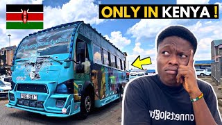 🇰🇪First Time in a Matatu in Nairobi Kenya  The Unique Matatu Culture [upl. by Nylesor]