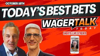 WAGERTALK TODAY BEST BETS  CFB  NFL  MLB  NHL Free Picks [upl. by Oirramed]