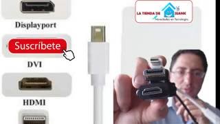 Cual es la diferencia entre los puertos de video display port mini display hdmi [upl. by Neetsirk]