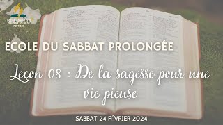 EDS prolongée de lEglise Adventiste de Poitiers  Sabbat 24 février 2024 [upl. by Asirrac]