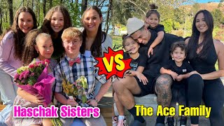 Haschak Sisters VS The Ace Family Real Name and Ages 2024 [upl. by Baird]