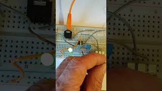 2 breadboard oscillators circuits running together 👍 [upl. by Madonna]