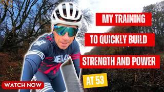 What I do at 53 to boost cycling strength and power after a cold Coaching Vlog Edition [upl. by Labina]