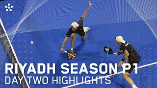 Riyadh Season Premier Padel P1  Highlights day 2 men [upl. by Anyaled]