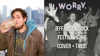 Jeff Rosenstock  Festival Song cover  tabs [upl. by Norman]