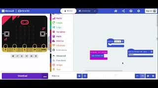 BBC Microbit  robot car  function  bronze track [upl. by Ayk]