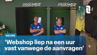 Drukte bij Fortunawinkel voor shirt Fernando Ricksen  L1 Nieuws [upl. by Erminia]