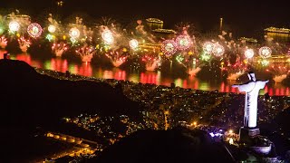 Rio New Year 2020 fireworks  Worlds Largest New Years Celebration HD [upl. by Oileduab]