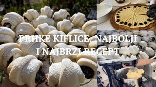 Prhke Kiflice  Jam Filled Crescent Rolls  Najbolji i najbrzi recept  Quick amp Best Recipe [upl. by Belen]