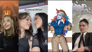 my girlfriends always right  LGBTQIA Tiktoks [upl. by Meingolda]