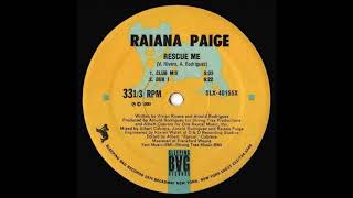 Raiana Paige  Rescue Me Radio Mix 1990 [upl. by Ellersick974]