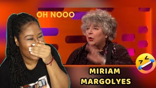 American reacts Miriam Margolyes story almost makes Stanley Tucci leave [upl. by Mena529]