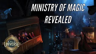 Ministry of Magic at Universal Epic Universe REVEALED [upl. by Niai]