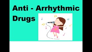 Anti  Arrhythmic drugs [upl. by Koenraad]