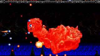 Gynoug Gameplay Mega Drive  Genesis [upl. by Tunnell]