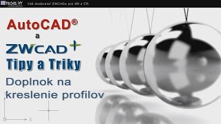 AutoCAD a ZWCAD Tipy a triky  STL pre kreslenie oceľových profilov [upl. by Tannen612]