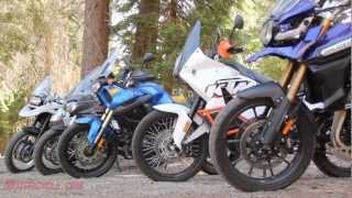 2012 Adventure Touring Motorcycle Shootout [upl. by Sheryle]