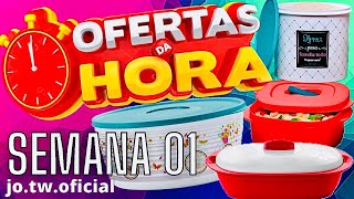 OFERTA DA HORA  SEMANA 34 IMPERDÍVEL TUPPERWARE  Aldemi Junior [upl. by Eiromem]