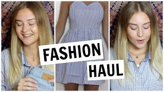 Sommer TRY ON FASHION HAUL  Zara asos forever21 [upl. by Fleck270]