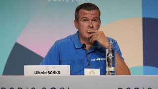 Antidoping agency says it cant guarantee Olympics will be clean [upl. by Lilhak990]