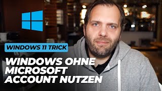 Windows 11 ohne MicrosoftKonto installieren Einfache Anleitung👌🔓 [upl. by Marko]