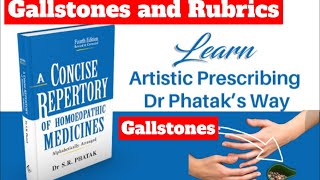 Gallstones and Rubrics from Phatak Repertory rubrics md shortvideo homeopathy [upl. by Ecirahs]