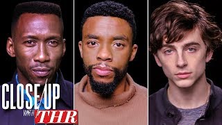 Actors Roundtable Chadwick Boseman Timothée Chalamet Mahershala Ali Viggo Mortensen  Close Up [upl. by Hite75]